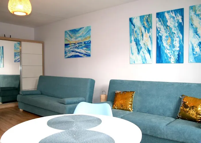 El - Balkon Z Widokiem Na Morze & Bezplatny Parking グディニャ